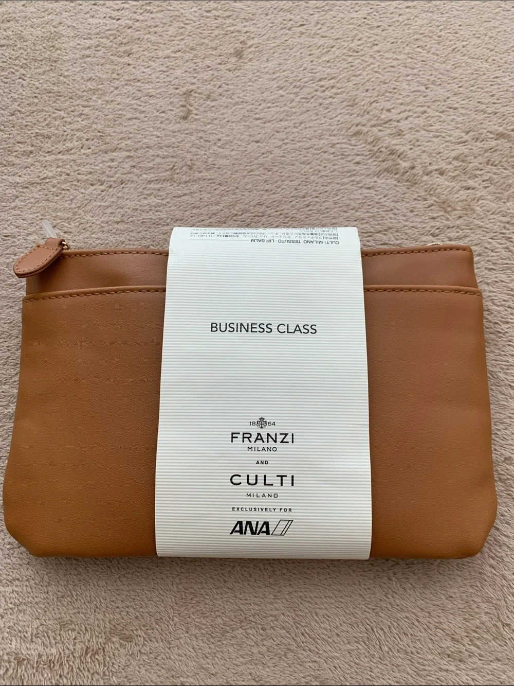 Franzi Milano travel bag and Culti cosmetics